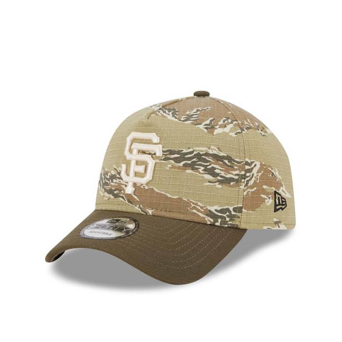ニューエラ New Era 【 San Francisco Giants Tiger Camo Two Tone 9Forty A Frame Snapback Hat Men Camouflage 】 ジャイアンツ カモ柄 Snapback スナップバック バッグ メンズ｜スニケス