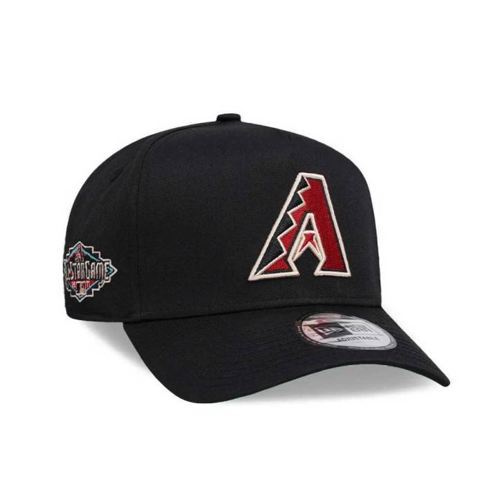 ニューエラ New Era 【 Arizona Diamondbacks All Star Game 2011 Black Throwback Edition 9Forty A Frame Snapback Hat Men Black 】 アリゾナ ダイヤモンドバックス Game ゲーム 黒色 ブラック Snapback スナップバック バッグ｜スニケス