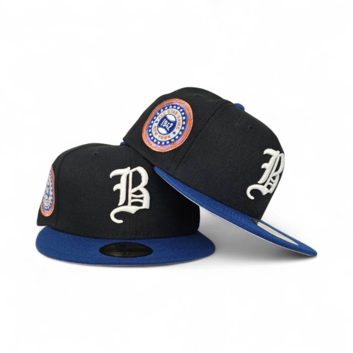 - 【 Black Boston Braves Songbrid Blue Visor Gray Bottom 1942 All Star Game Side Patch 59Fifty Fitted Unisex 】 黒色 ブラック ボストン ブレーブス 青色 ブルー gray 灰色・グレー・グレイ ズボン ボトムス Game ゲーム｜スニケス