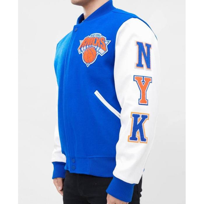プロスタンダード Pro Standard 【 Nba New York Knicks Wool Varsity Heavy Jacket Unisex 】 ニックス Jacket ジャケット ユニセックス