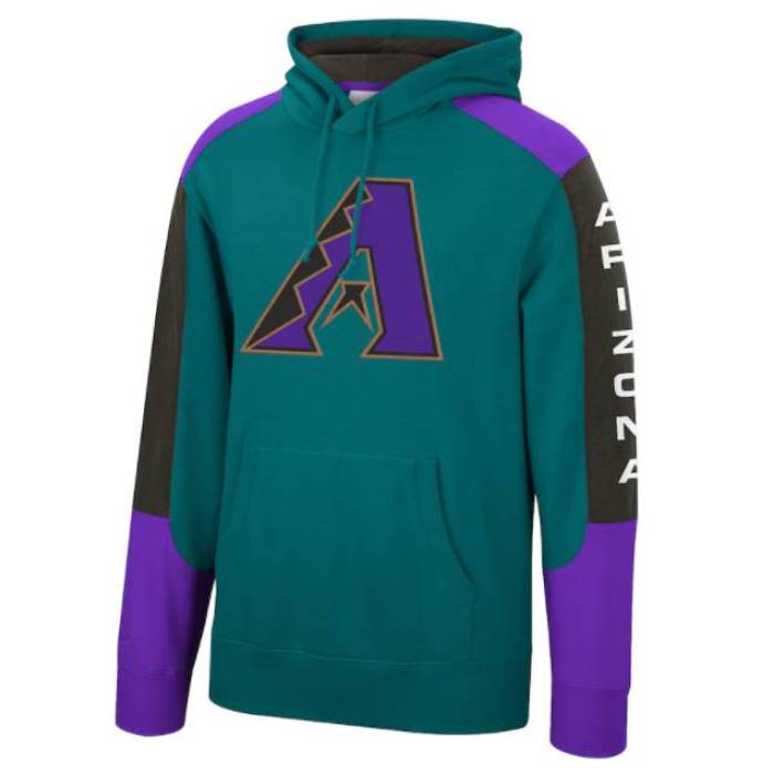 ミッチェル&ネス Mitchell & Ness 【 Arizona Diamondbacks Fusion Fleece Hoodie Unisex 】 アリゾナ ダイヤモンドバックス Fusion フュージョン フリース フーディー パーカー ユニセックス｜スニケス