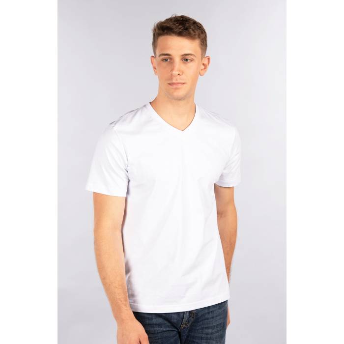 - 【 Ice White Citylab Usa Premium Pre Shrunk Tshirt, V Neck Unisex 】 白色 ホワイト Premium プレミアム ユニセックス