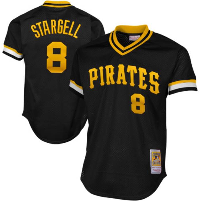 ミッチェル&ネス Mitchell & Ness 【 Pittsburgh Pirates Willie Stargell Black 1982 Authentic Mesh Batting Practice Jersey Unisex 】 ピッツバーグ 海賊団 黒色 ブラック オーセンティック バッティング プラクティス ジ 24,309円