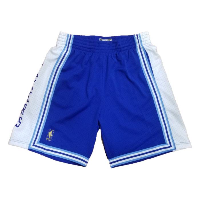 ミッチェル&ネス Mitchell & Ness 【 Light Blue Los Angeles Lakers Hardeood Classic Men's Swingman Shorts Unisex 】 青色 ブルー Lakers レイカーズ クラシック メンズ ショーツ ユニセックス