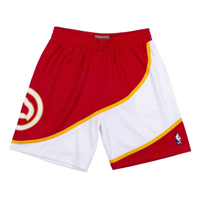 ミッチェル&ネス Mitchell & Ness 【 Atlanta Hawks 1986 - 87 Swingman Shorts Unisex 】 アトランタ ホークス ショーツ ユニセックス