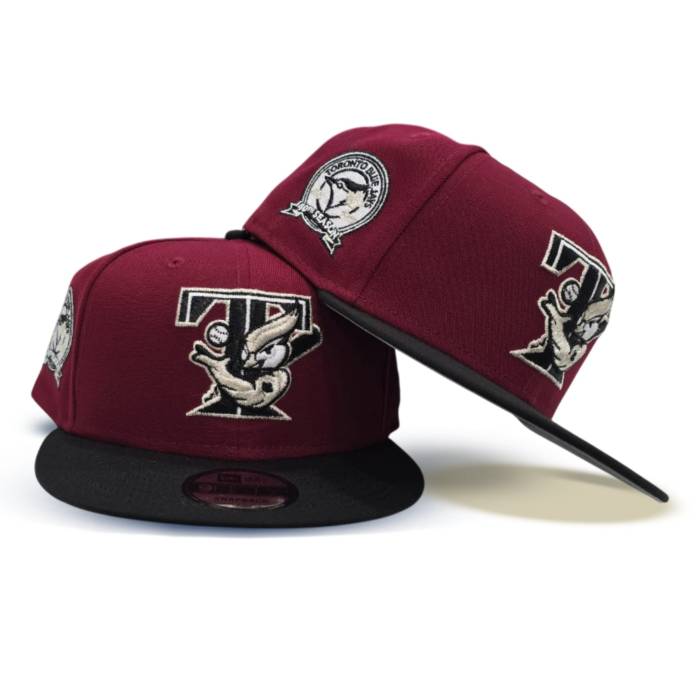 ニューエラ New Era 【 Burgundy Toronto Blue Jays Gray Bottom 40Th Season Side Patch 9Fifty Snapback Unisex 】 ワイン色・バーガンディー トロント 青色 ブルー gray 灰色・グレー・グレイ ズボン ボトムス Snapback