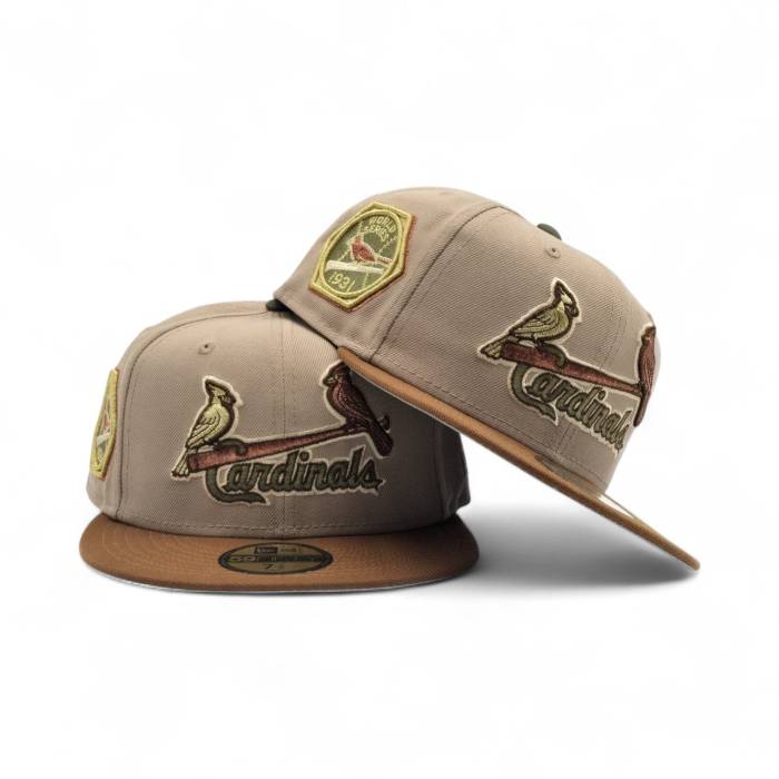 ニューエラ New Era 【 Camel St. Louis Cardinals Toasted Peanut Visor Gray Bottom 1931 World Series 59Fifty Fitted Unisex 】 camel キャメル カージナルス gray 灰色・グレー・グレイ ズボン ボトムス シリーズ ユニセッ|スニケス