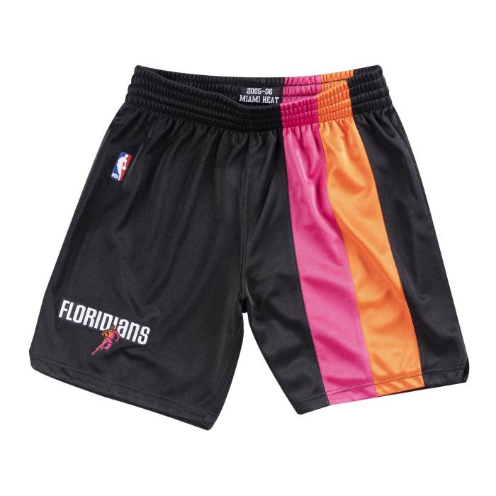 ミッチェル&ネス Mitchell & Ness 【 2005-06 Miami Heat Alternate Nba Men's Authentic Nba Shorts Unisex 】 マイアミ ヒート メンズ オーセンティック ショーツ ユニセックス|スニケス
