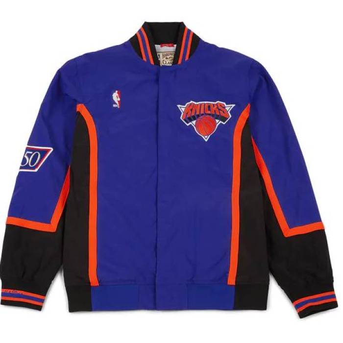 ミッチェル&ネス Mitchell & Ness 【 Authentic New York Knicks 1996 Warm Up Jacket Unisex 】 オーセンティック ニックス ウォーム Jacket ジャケット ユニセックス