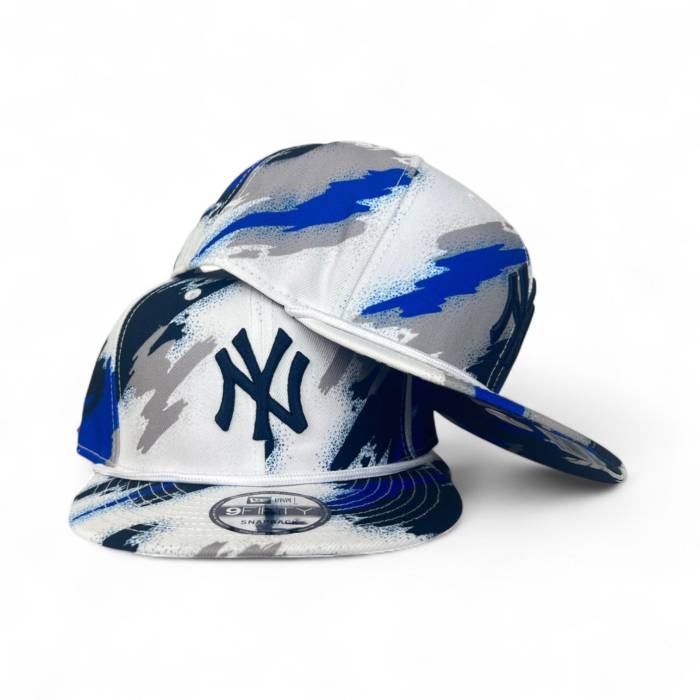 ニューエラ New Era 【 White New York Yankees Paint Collection 9Fifty Snapback Unisex 】 白色 ホワイト ヤンキース コレクション Snapback スナップバック バッグ ユニセックス|スニケス