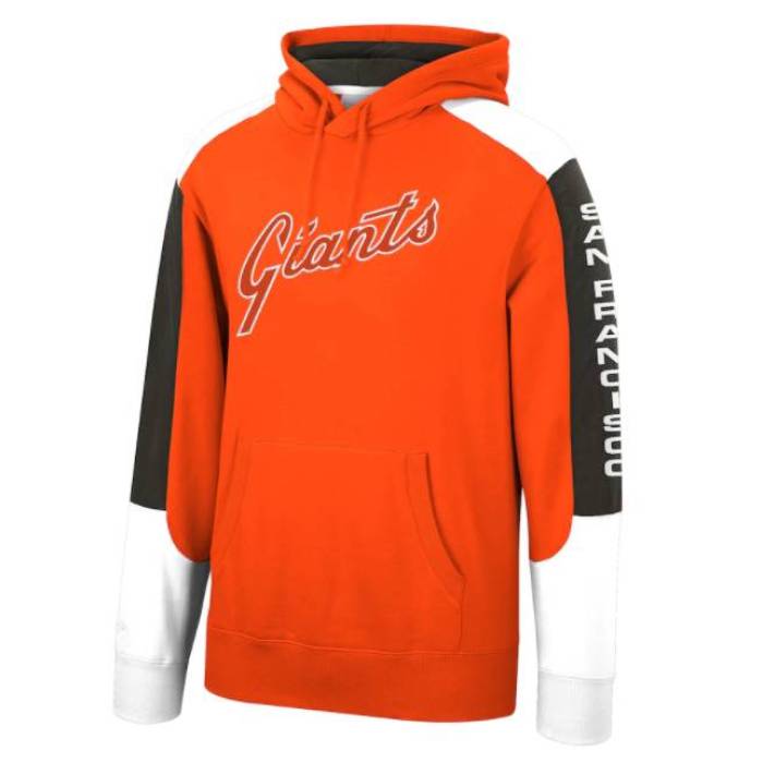 ミッチェル&ネス Mitchell & Ness 【 San Francisco Giants Fusion Fleece Hoodie Unisex 】 ジャイアンツ Fusion フュージョン フリース フーディー パーカー ユニセックス|スニケス