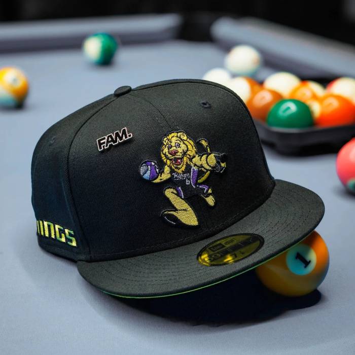 ニューエラ New Era 【 Sacramento Kings Nba Black Yellow Uv / 59Fifty Fitted Cap Men 】 サクラメント Kings キングス 黒色 ブラック yellow 黄色・イエロー キャップ 帽子 メンズ|スニケス