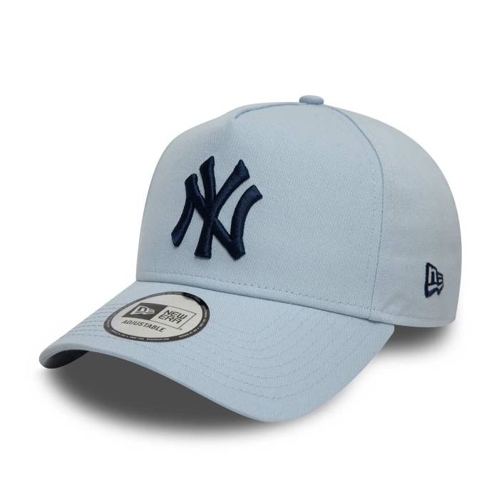ニューエラ New Era 【 9Forty A-Frame Mlb New York Yankees Sky Blue Snapback Cap Men 】 ヤンキース スカイ 青色 ブルー Snapback スナップバック バッグ キャップ 帽子 メンズ｜スニケス