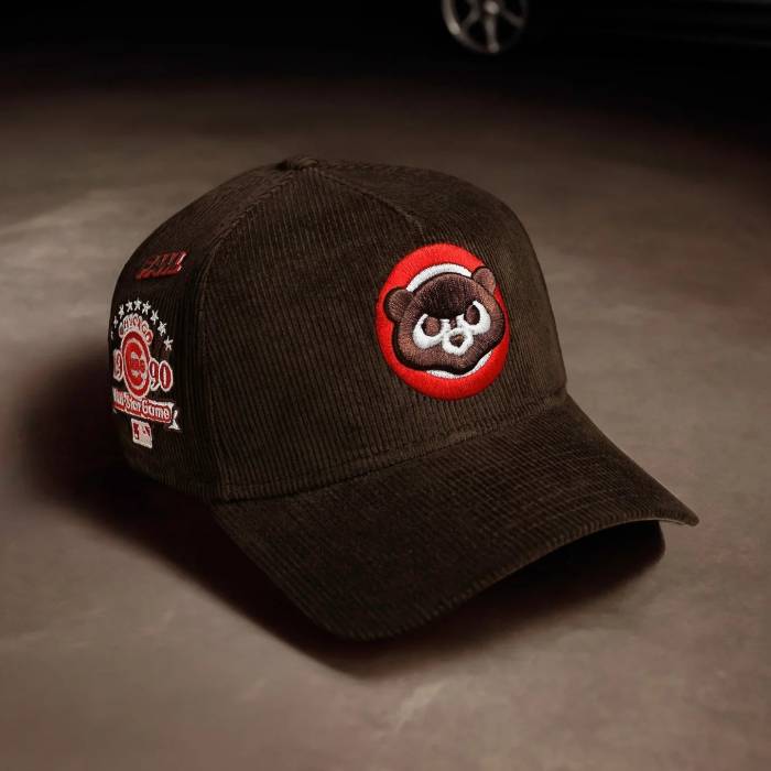 ニューエラ New Era 【 9Forty A-Frame Mlb 1990 All Star Game Chicago Cubs Walnut / Gray Uv Men Corduroy Walnut 】 Game ゲーム シカゴ カブス gray 灰色・グレー・グレイ メンズ コーデュロイ
