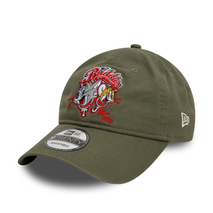 ニューエラ New Era 【 9Twenty Mlb Tom & Jerry Olive Cap Men Olive 】 olive オリーブ キャップ 帽子 メンズ olive オリーブ|スニケス