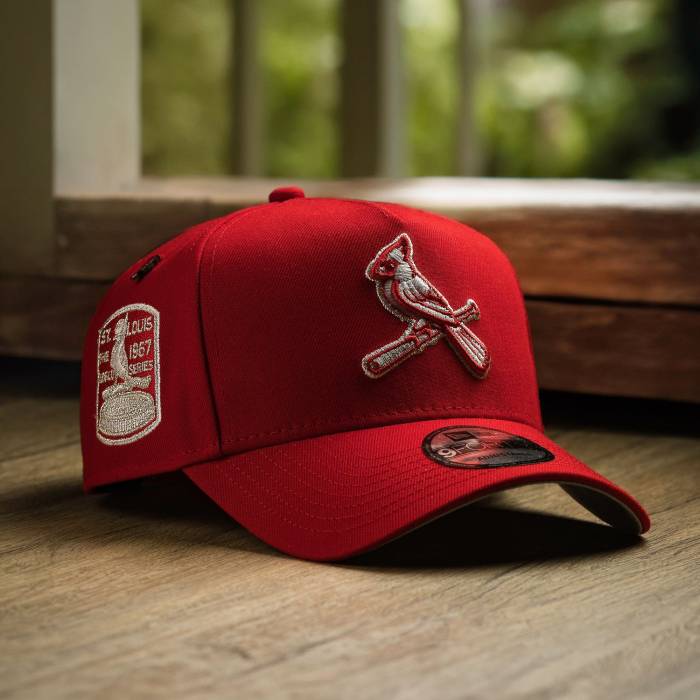 ニューエラ New Era 【 St. Louis Cardinals Mlb Scarlet Gray Uv / 9Forty A-Frame Men 】 カージナルス gray 灰色・グレー・グレイ メンズ｜スニケス