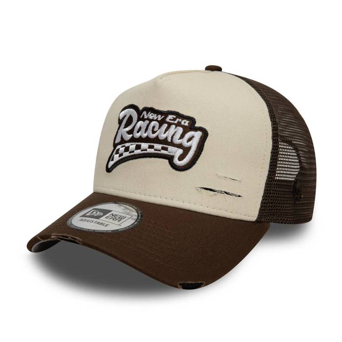 ニューエラ New Era 【 9Forty A-Frame Trucker Motorsport Two Tone Snapback Cap Men Two Tone 】 トラッカー Snapback スナップバック バッグ キャップ 帽子 メンズ