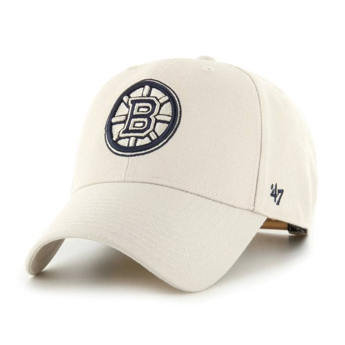 フォーティーセブンブランド 47 Brand 【 Nhl Boston Bruins '47 Mvp Snapback Cream Cap Men 】 ボストン ブルーインズ Snapback スナップバック バッグ クリーム キャップ 帽子 メンズ