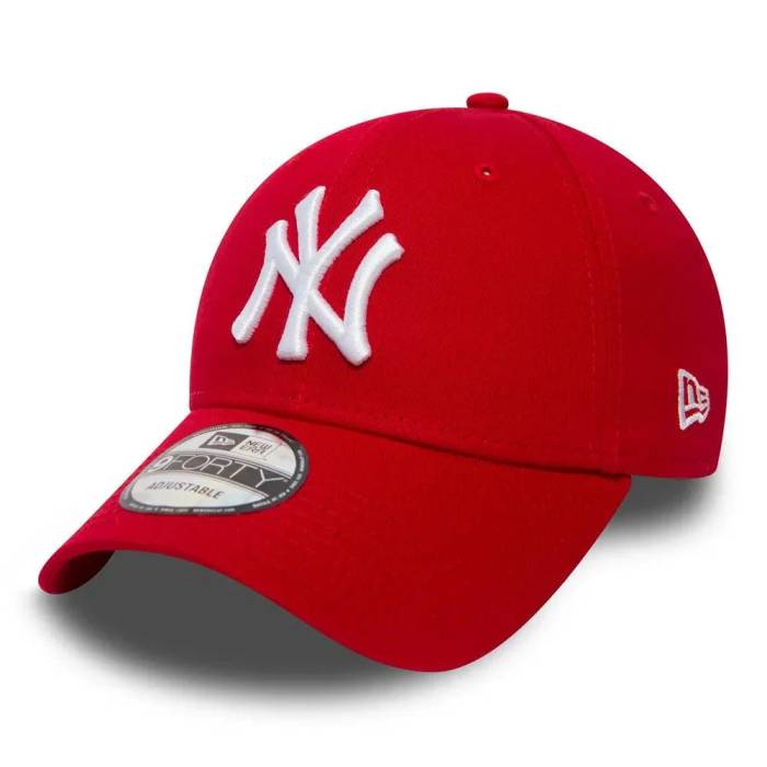 ニューエラ New Era 【 9Forty League Essential New York Yankees Red Cap Men Red 】 ヤンキース Red 赤・レッド キャップ 帽子 メンズ Red 赤・レッド