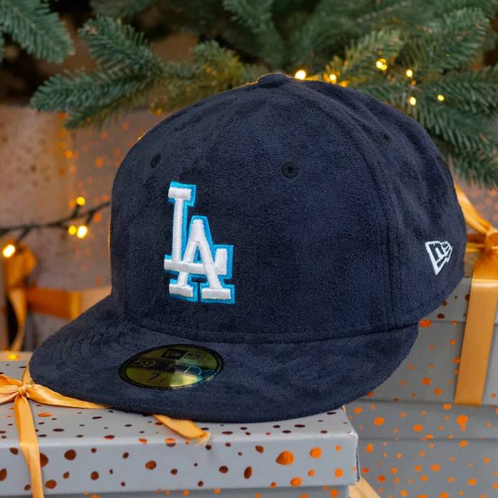 ニューエラ New Era 【 59Fifty Mlb Los Angeles Dodgers Navy Faux Suede / Grey Uv Fitted Cap Men 】 ドジャース 紺色 ネイビー スエード・スウェード 灰色 グレー キャップ 帽子 メンズ 12,450円