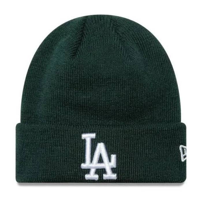ニュー内鰓 New Era 【 Los Angeles Dodgers Mlb Dark Green /  Beanie Infants Knit Kids 】 ドジャース green 緑・緑であること 旗がしら 鳥打ち帽 編み物 お坊っちゃん キッズ