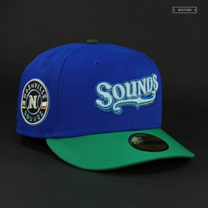 ニューエラ New Era 【 Nashville Sounds Sound Of Music Inspired Fitted Cap Unisex Seashore Slate / Botany Green 】 ナッシュビル キャップ 帽子 ユニセックス green 緑・グリーン｜スニケス