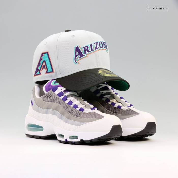 ニューエラ New Era 【 Arizona Diamondbacks Drop Needle Chain Stitch Road Jersey Fitted Cap Unisex Snowy Owl / Jet Black / Tempest Turquoise / Concord 】 アリゾナ ダイヤモンドバックス ジャージ キャップ 帽子 ユニセック｜スニケス