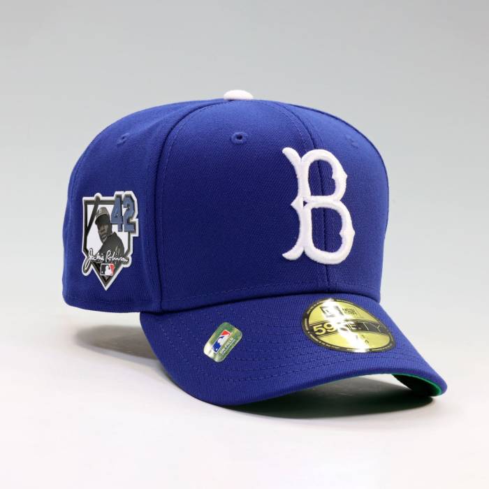 ニューエラ New Era 【 Brooklyn Dodgers 2026 Jackie Robinson Day #42 On-Field Fitted Cap Unisex Official Team Colors 】 ブルックリン ドジャース キャップ 帽子 ユニセックス Team チーム｜スニケス