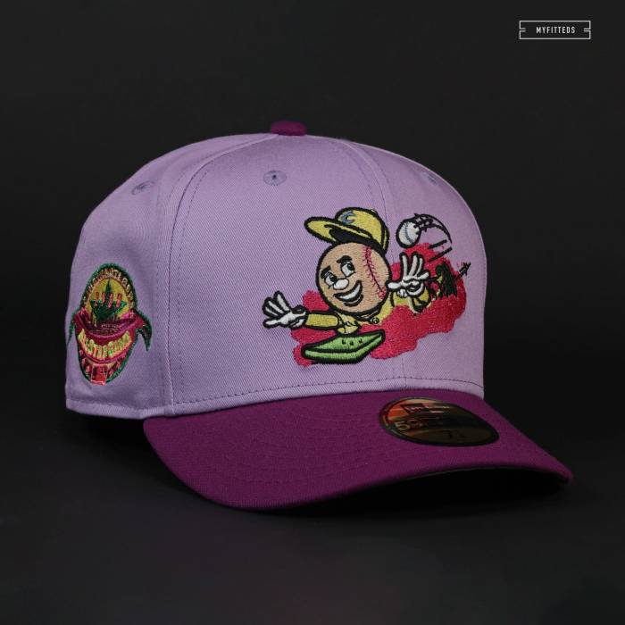 ニューエラ New Era 【 Cincinnati Reds 1988 All Star Game Wario Inspired Fitted Cap Unisex Bright Lavender Spring / Grape Soda 】 シンシナティ レッズ Game ゲーム キャップ 帽子 ユニセックス Spring スプリング｜スニケス