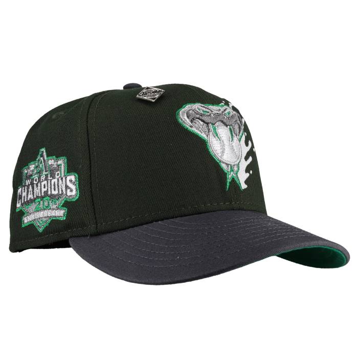 【★百貨店SALE★6/11真夜中2時迄】Newera 【 Arizona Diamondbacks 20Th Anniversary Green Splatter Metallic 59Fifty Fitted Hat Unisex 】 アリゾナ 金剛石バックス green 緑・緑であること ユニ一発やる