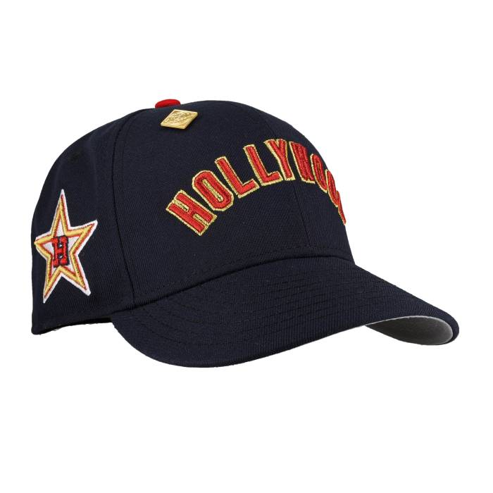 Newera 【 Hollywood Stars Star Patch Navy 59Fifty Fitted Hat Unisex Navy / Grey Undervisor / Black Sweatband 】 スターズ 紺色 米国海軍 ユニ一発やる 紺色 米国海軍 薄墨色 薄墨色 黒いこと 黒いこと