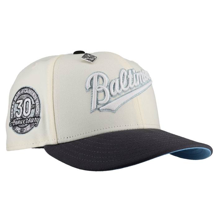 【★百貨店SALE★6/11真夜中2時迄】Newera 【 Baltimore Orioles 30Th Anniversary Chrome Icey 59Fifty Fitted Hat Unisex 】 ボルティモア オリオールズ ユニ一発やる