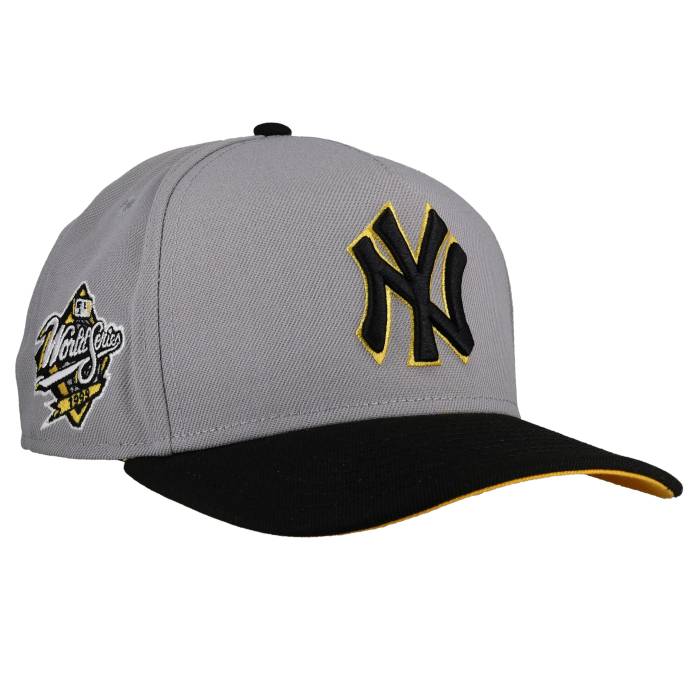 【★百貨店SALE★6/11真夜中2時迄】Newera 【 New York Yankees Lightning 1999 Ws 9Fifty A Frame Snapback Hat Unisex 】 ヤンキース 稲魂 Snapback スナップバック 御徒面子 ユニ一発やる