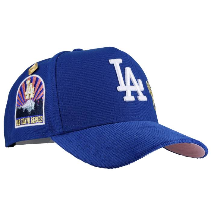 【★百貨店SALE★6/11真夜中2時迄】Newera 【 Los Angeles Dodgers Tokyo Series 9Fifty A Frame Snapback Hat (Cord Visor) Unisex 】 ドジャース 続きもの Snapback スナップバック 御徒面子 ユニ一発やる