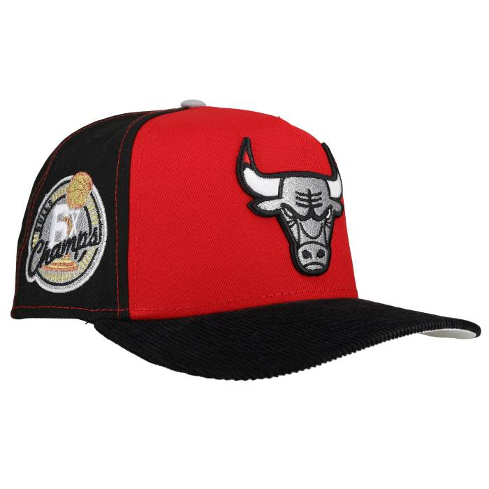 【★百貨店SALE★6/11真夜中2時迄】Newera 【 Chicago Bulls Split Championship Black/Red Metallic 9Fifty A Frame Snapback Hat Unisex 】 風の強い町 ブルズ Snapback スナップバック 御徒面子 ユニ一発やる