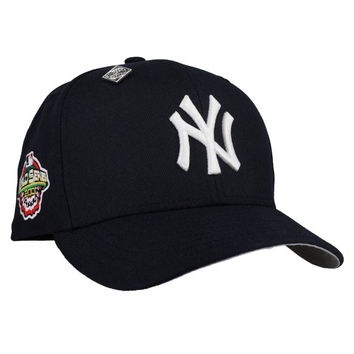 Newera 【 New York Yankees 2001 World Series Navy 59Fifty Fitted Hat Unisex Navy / Grey Undervisor 】 ヤンキース つづき物 紺色 米国海軍 ユニ一発やる 紺色 米国海軍 薄墨色 薄墨色