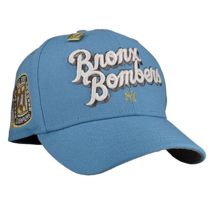 Newera 【 New York Yankees 27 Rings Bronx Bombers 59Fifty Fitted Hat Unisex Blue / Greyundervisor 】 ヤンキース リング ユニセックス 青色 ブルー｜スニケス 22,050円