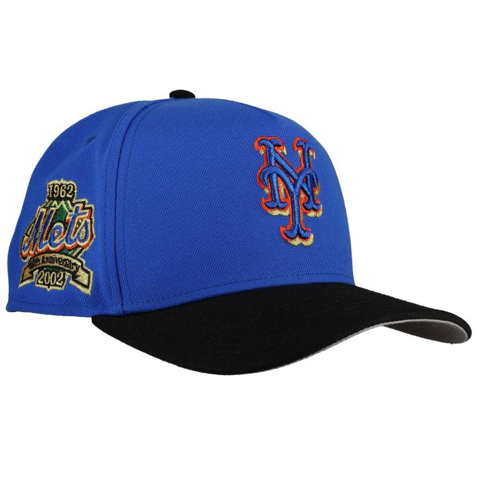 Newera 【 New York Mets Royal 40Th Anniversary 9Fifty A Frame Snapback Hat Unisex 】 メッツ Snapback スナップバック バッグ ユニセックス|スニケス