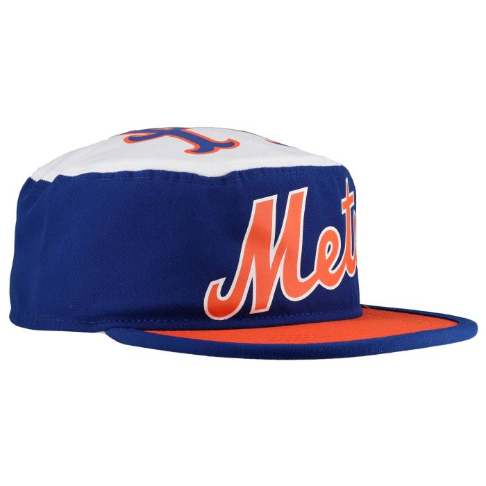 Newera 【 New York Mets Retro Painter Snapback Hat Cursive Script Unisex 】 メッツ レトロ Snapback スナップバック 御徒面子 脚本 ユニ一発やる