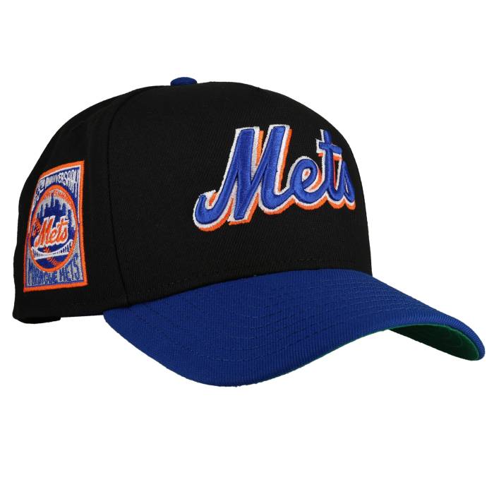 Newera 【 New York Mets 25Th Anniversary 9Fifty A Frame Snapback Hat Unisex 】 メッツ Snapback スナップバック バッグ ユニセックス|スニケス