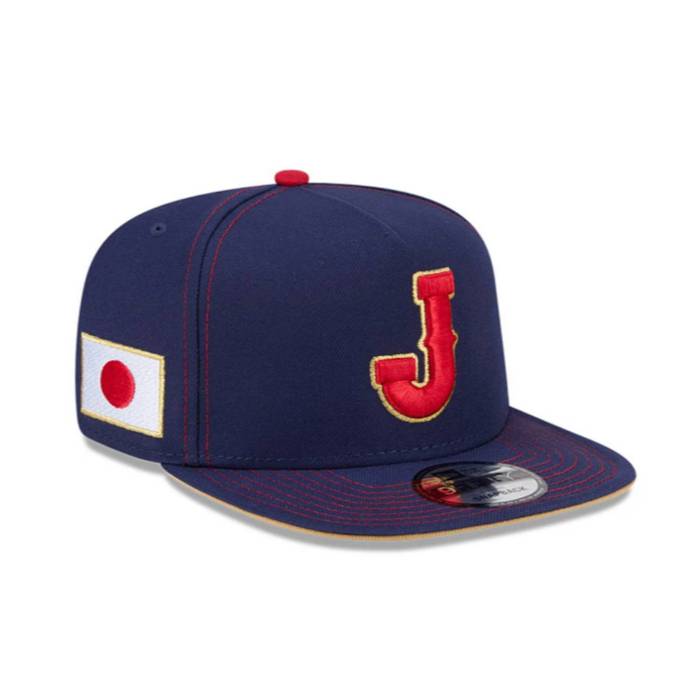 【★百貨店SALE★6/11真夜中2時迄】Newera 【 Team Japan New Era 2026 World Baseball Classic 9Fifty A Frame Snapback Hat Unisex 】 Team 野球クラブ 野球 古典派音楽 Snapback スナップバック 御徒面子 ユニ一発やる