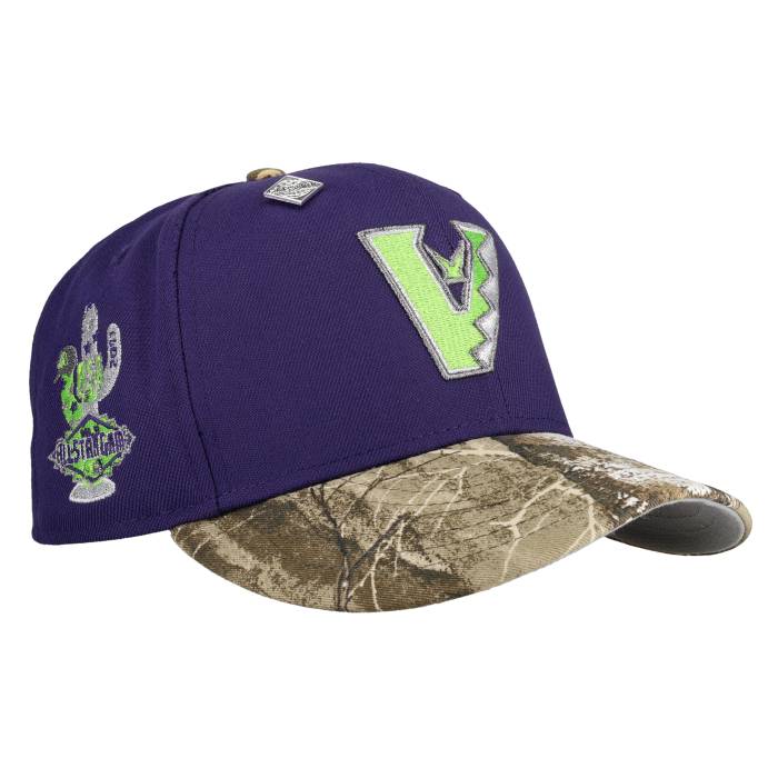 Newera 【 Arizona Diamondbacks 2011 All Star Game Purple/Camo 59Fifty Fitted Hat Unisex Purple / Camo / Grey Undervisor 】 アリゾナ 金剛石バックス Game 取り組み ユニ一発やる Purple 紫・パープル 家鴨柄 薄墨色 薄墨色