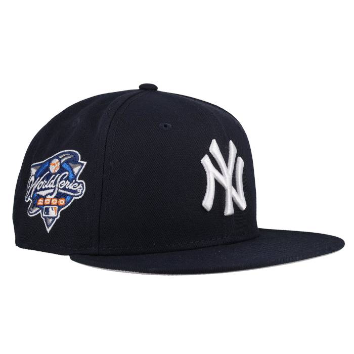 【★百貨店SALE★6/11真夜中2時迄】Newera 【 New York Yankees 2000 World Series Navy 9Fifty Snapback Hat Unisex 】 ヤンキース つづき物 紺色 米国海軍 Snapback スナップバック 御徒面子 ユニ一発やる