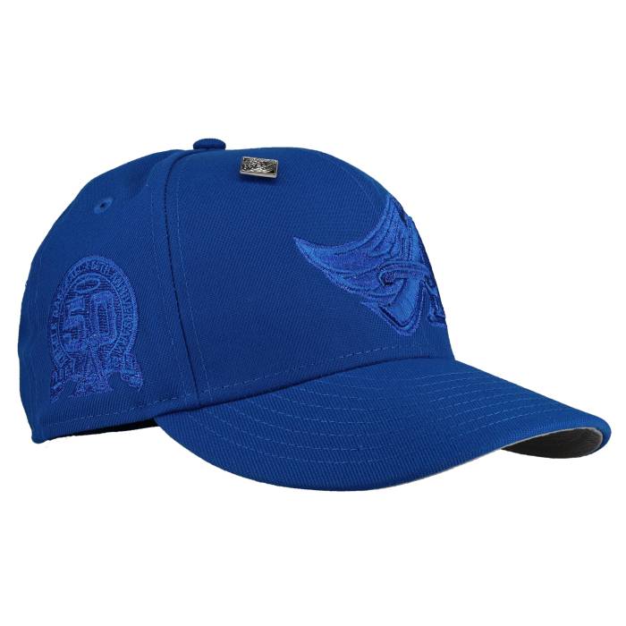 【★百貨店SALE★6/11十二時2時迄】Newera 【 Anaheim Angels 50Th Anny Blue Metallic 59Fifty Fitted Hat Unisex Blue/Metallic Blue/Grey Undervisor/Black Sweatband 】 アナ住み家 angels エンジェルス 青み 青色 ユニ一発やる 青み 青色 薄墨色 薄墨色 黒いこと ブ