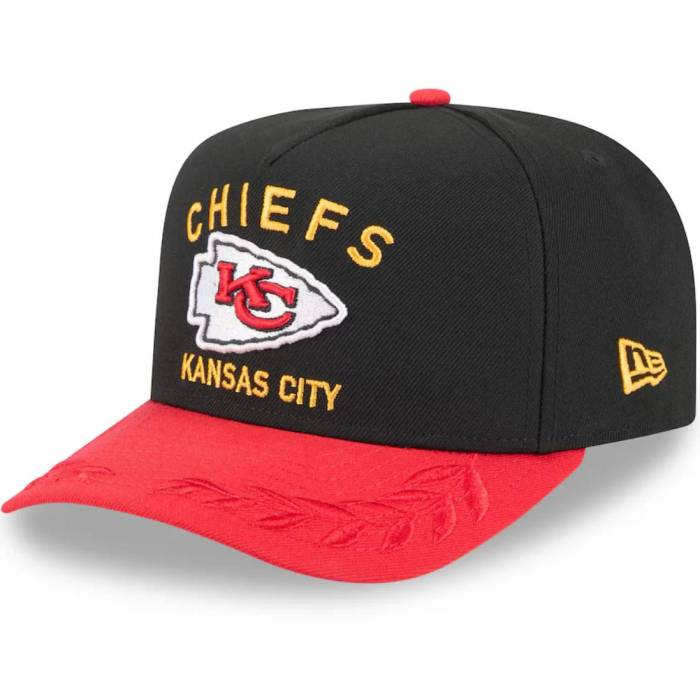 【★百貨店SALE★6/11真夜中2時迄】Newera 【 Kansas City Chiefs Nfl New Era 9Fifty A Frame Snapback Hat Unisex 】 ひまわりの州 シティ チーフス NFL Snapback スナップバック 御徒面子 ユニ一発やる