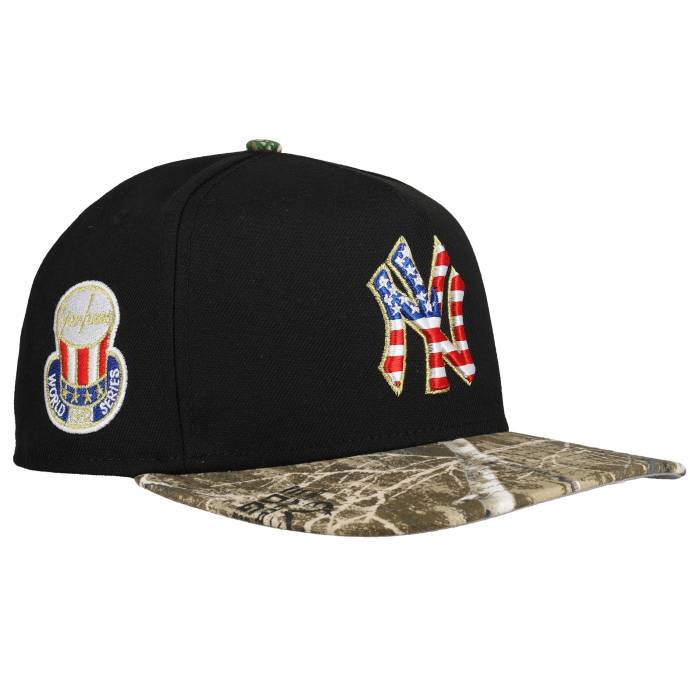 Newera 【 New York Yankees 1952 World Series Real Tree Camo Usa 9Fifty A Frame Snapback Hat Unisex 】 ヤンキース シリーズ レアル カモ柄 Snapback スナップバック バッグ ユニセックス｜スニケス