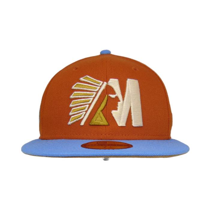 ニューエラ New Era 【 Memphis Chicks Jf Custom 59Fifty Cap Orange Unisex 】 メンフィス キャップ 帽子 orange 橙・オレンジ ユニセックス|スニケス