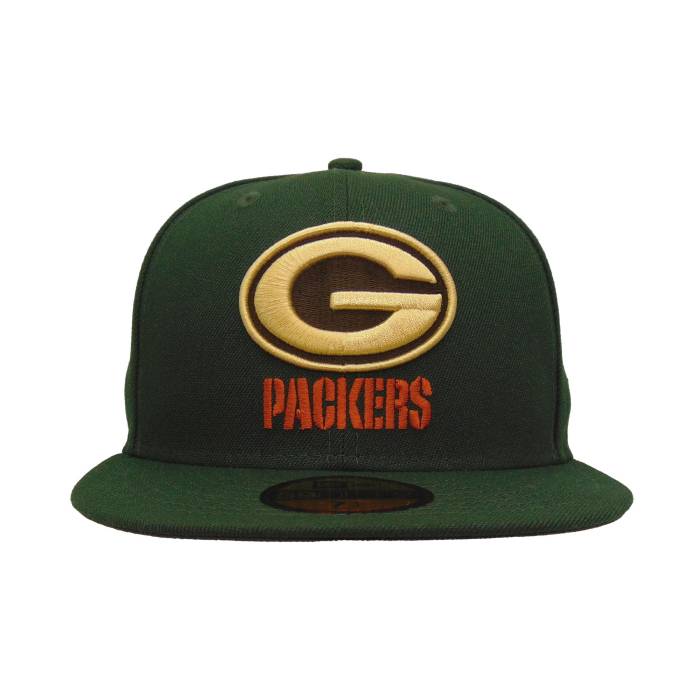 ニューエラ New Era 【 Green Bay Packers Custom 59Fifty Cap Seaweed Green Unisex 】 green 緑・グリーン パッカーズ キャップ 帽子 ユニセックス|スニケス