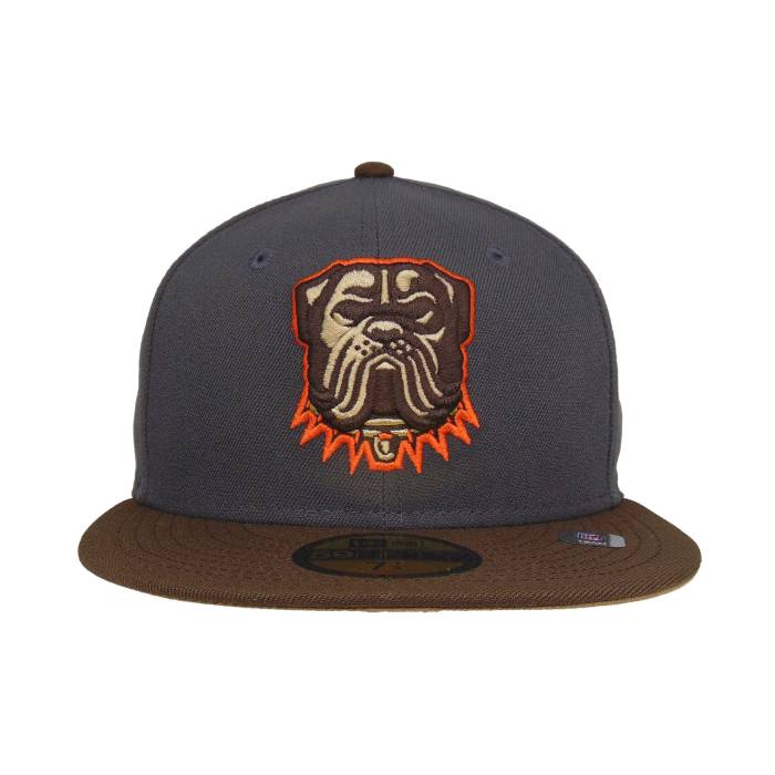 ニューエラ New Era 【 Cleveland Browns Custom 59Fifty Cap Anthrazit Dawg Unisex 】 クリーブランド ブラウンズ キャップ 帽子 ユニセックス|スニケス