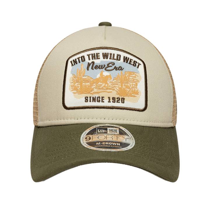 ニューエラ New Era 【 9Forty M-Crown A-Frame Wild West Trucker Cap Unisex 】 wild ワイルド トラッカー キャップ 帽子 ユニセックス|スニケス